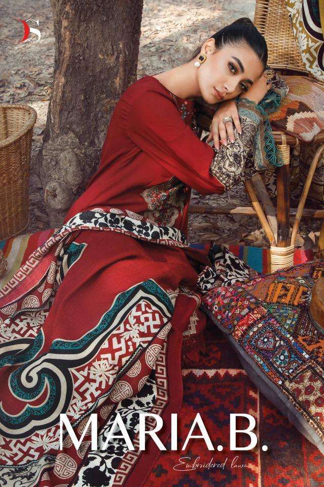 deepsy maria b embroidered lawn cotton pakistani dresses