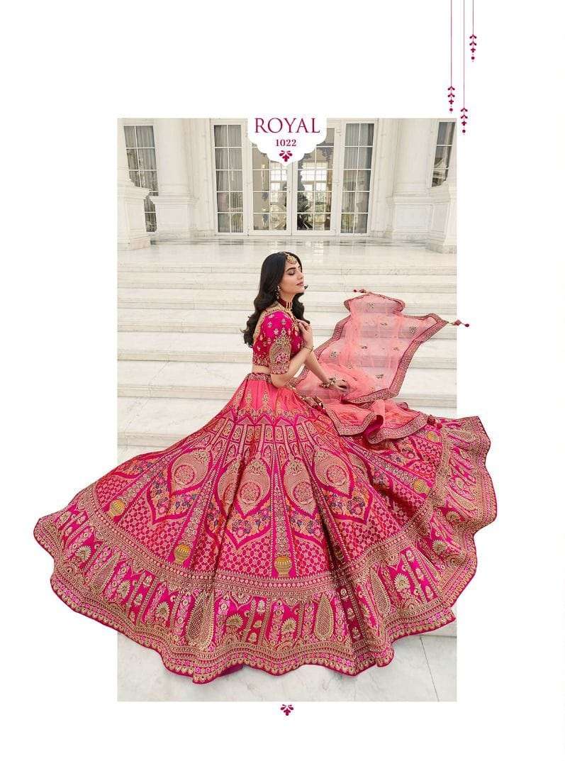 royal vol 31 series 1022-1028 heavy bridal lehenga choli wholesaler 