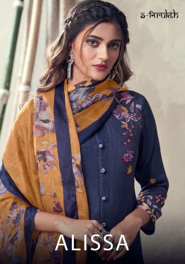 alissa by s nirukth fancy cotton print ladies suits wholesaler 