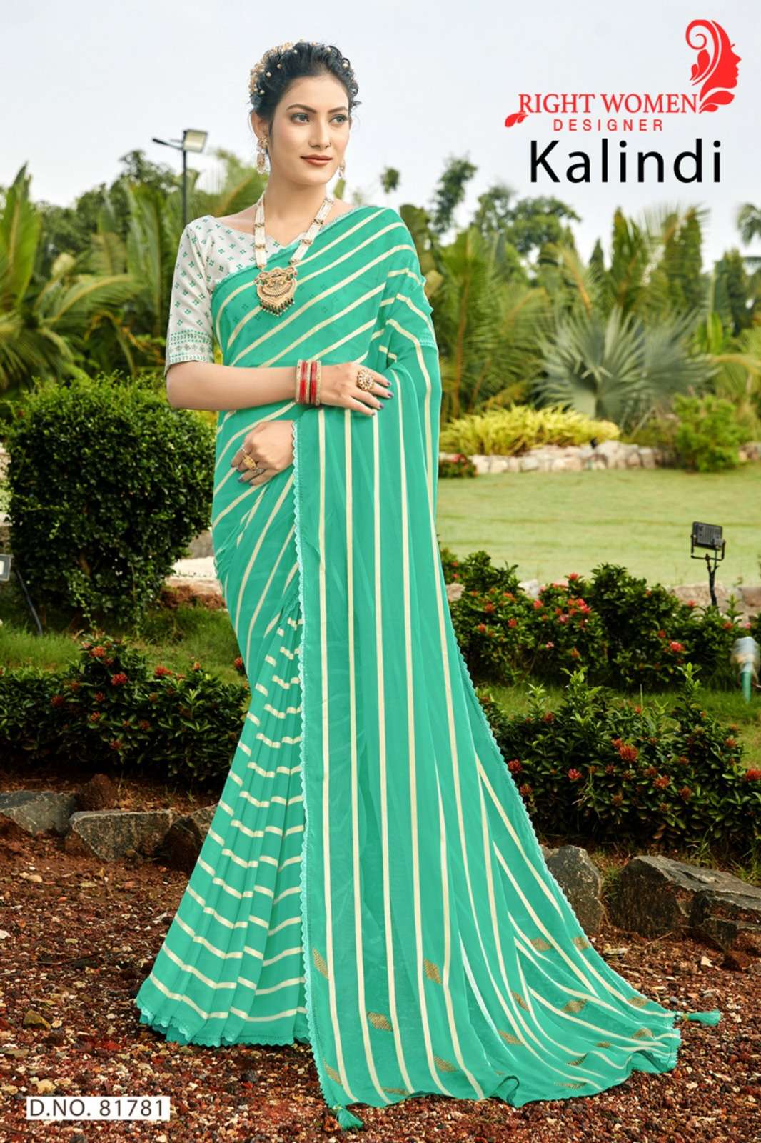 right women present kalindi fancy casual wear sarees supplier