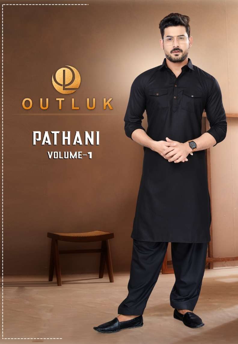 outluk pathani vol 1 readymade mens wear cotton kurta and pajama