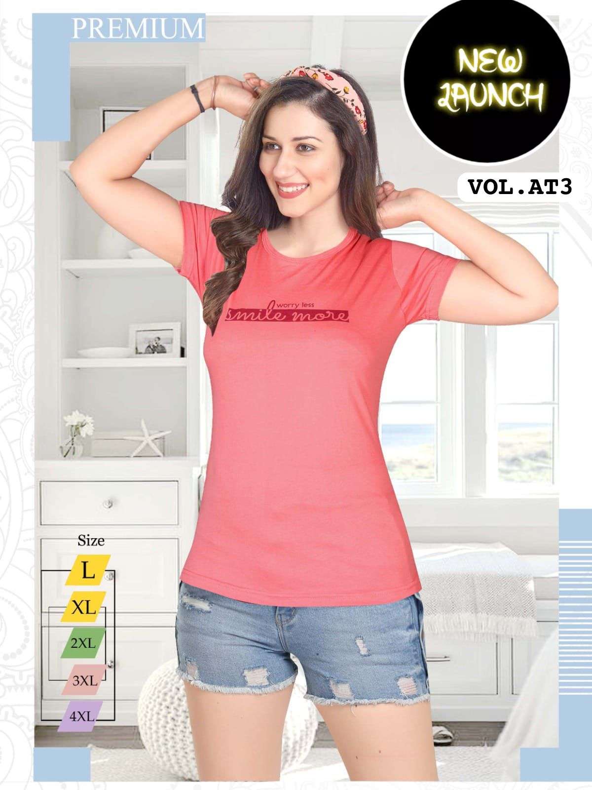 SUMMER SPECIAL VOL.#AT3 Sinker T-SHIRT CATALOG WHOLESALER BEST RATE