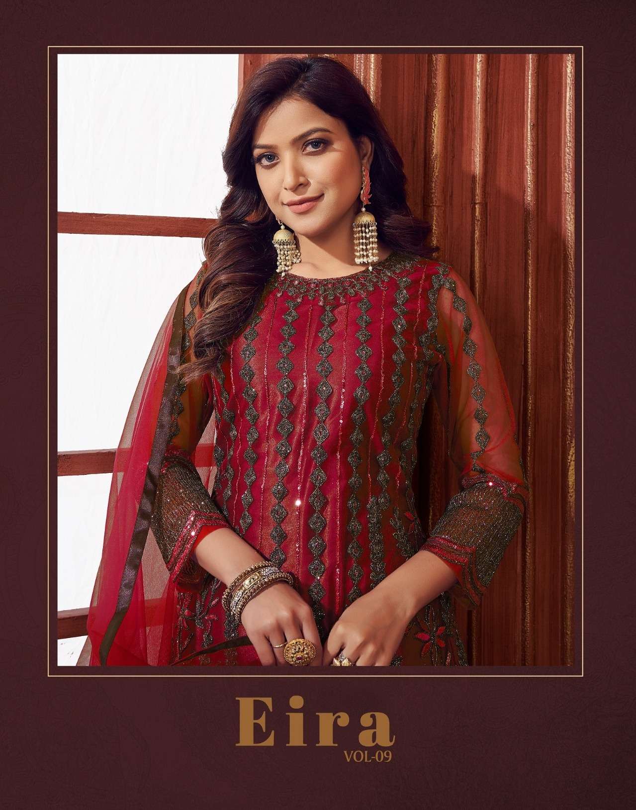 eira vol 9 1144-1147 sequence embroidery work designer salwar kameez dress material