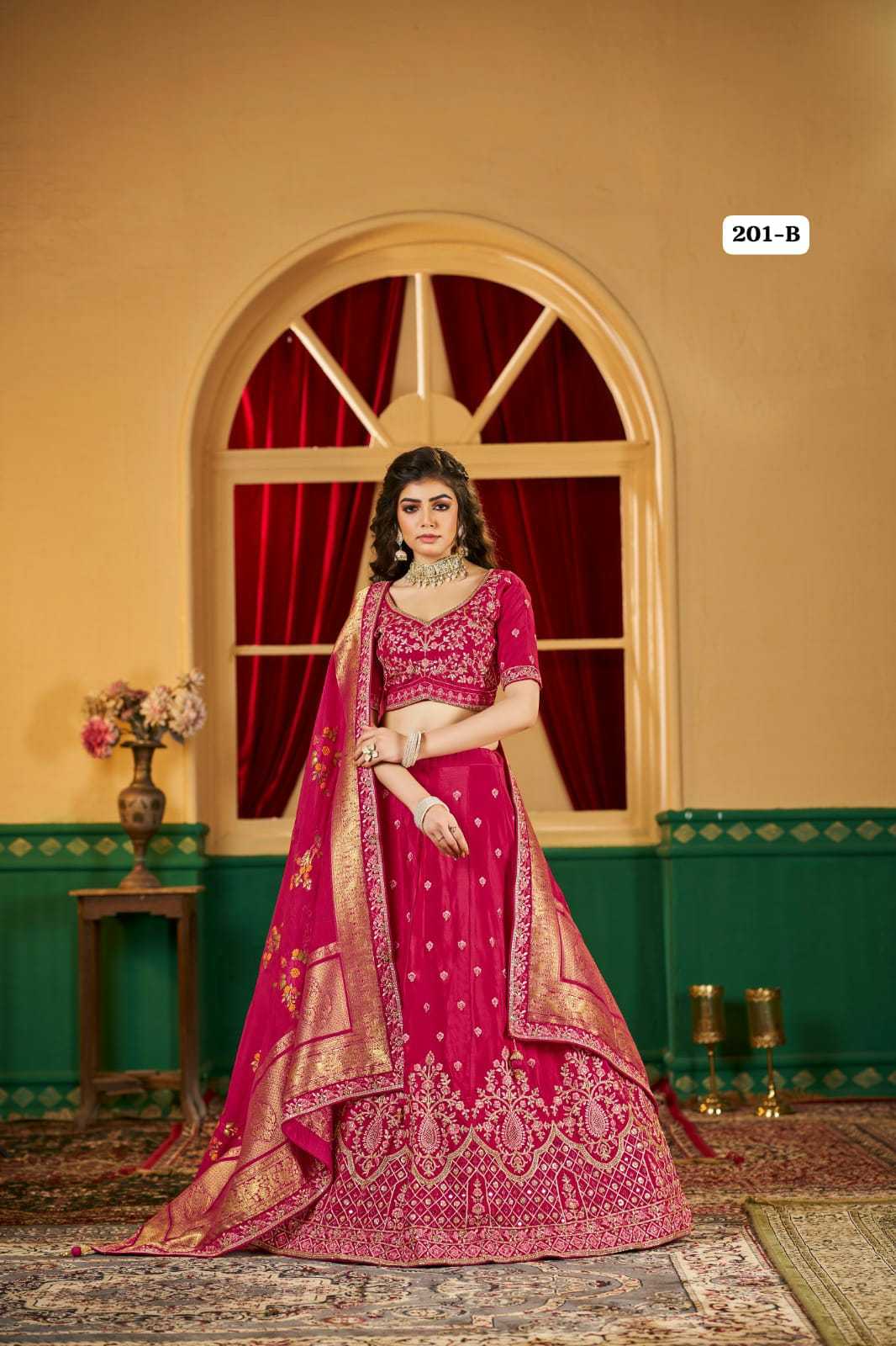 shisha keshav vol 2 nx designer unstitch lehenga choli wedding wear collection