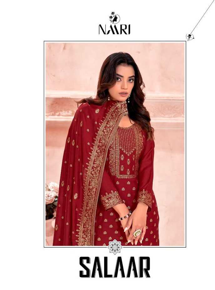 naari salaar designer wedding wear elegant unstitch salwar kameez