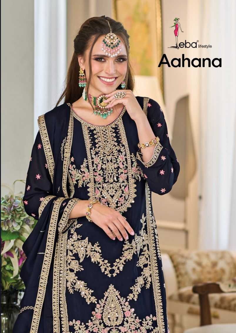 eba lifestyle aahana readymade designer dhoti style pant kurti dupatta pakistani collection
