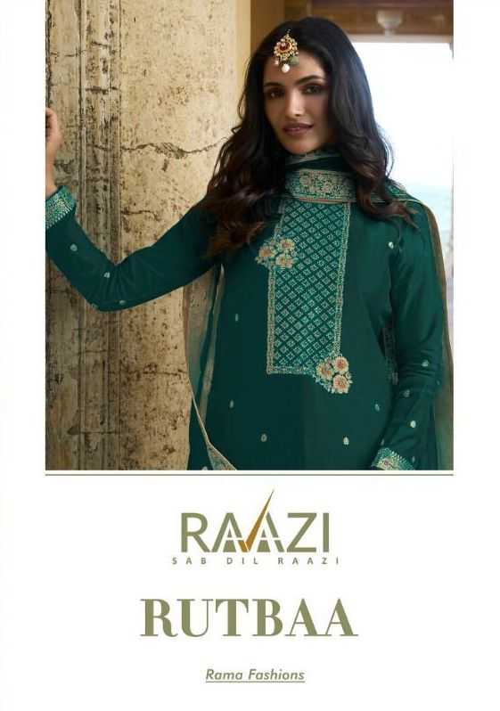 rama fashion raazi rutbaa premium partywear unstitch suits catalog