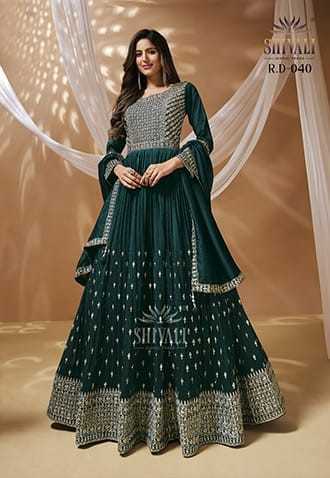 shivali designer readymade long gown collection new design 2024