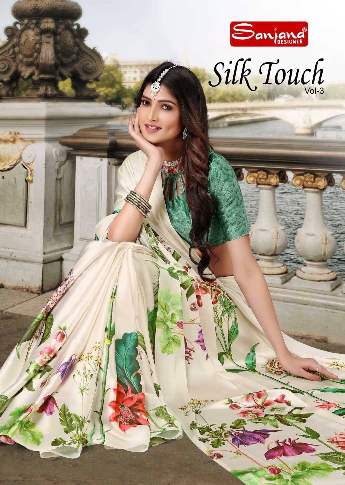 silk touch vol 3 by sanjana designer amazing sarees collection