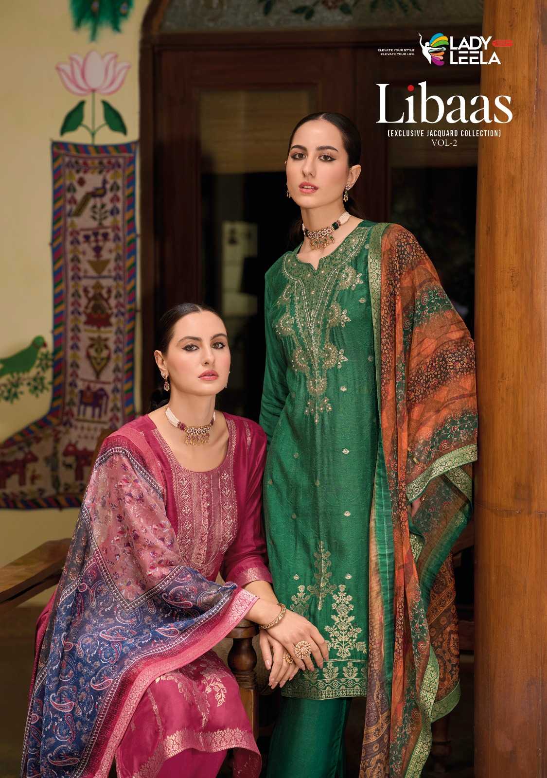 lady leela libaas vol 2 readymade eid special designer handwork salwar kameez