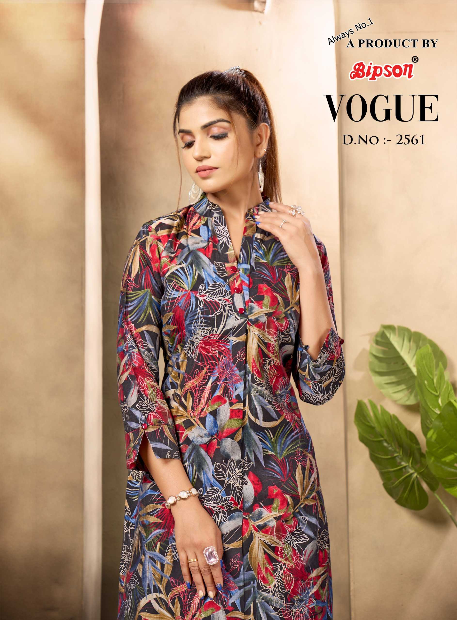 bipson vogue 2561 fancy wear chanderi print readymade cordset collection 