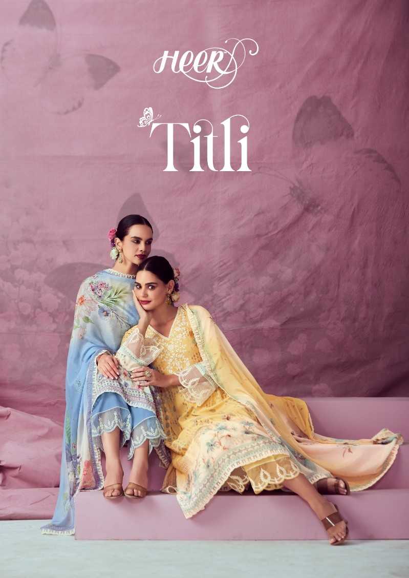 kimora heer present titli vol 170 fancy wear unstitch muslin salwar suit