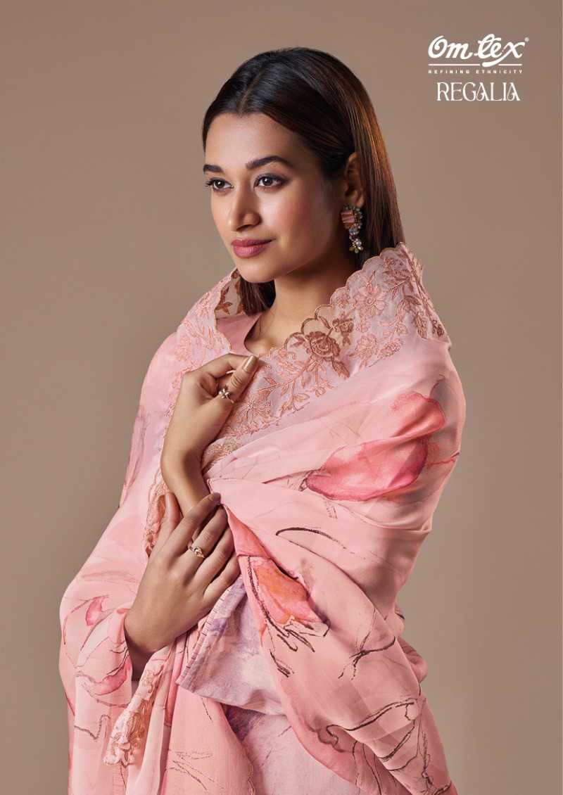 omtex regalia festive wear unstitch salwar kameez 