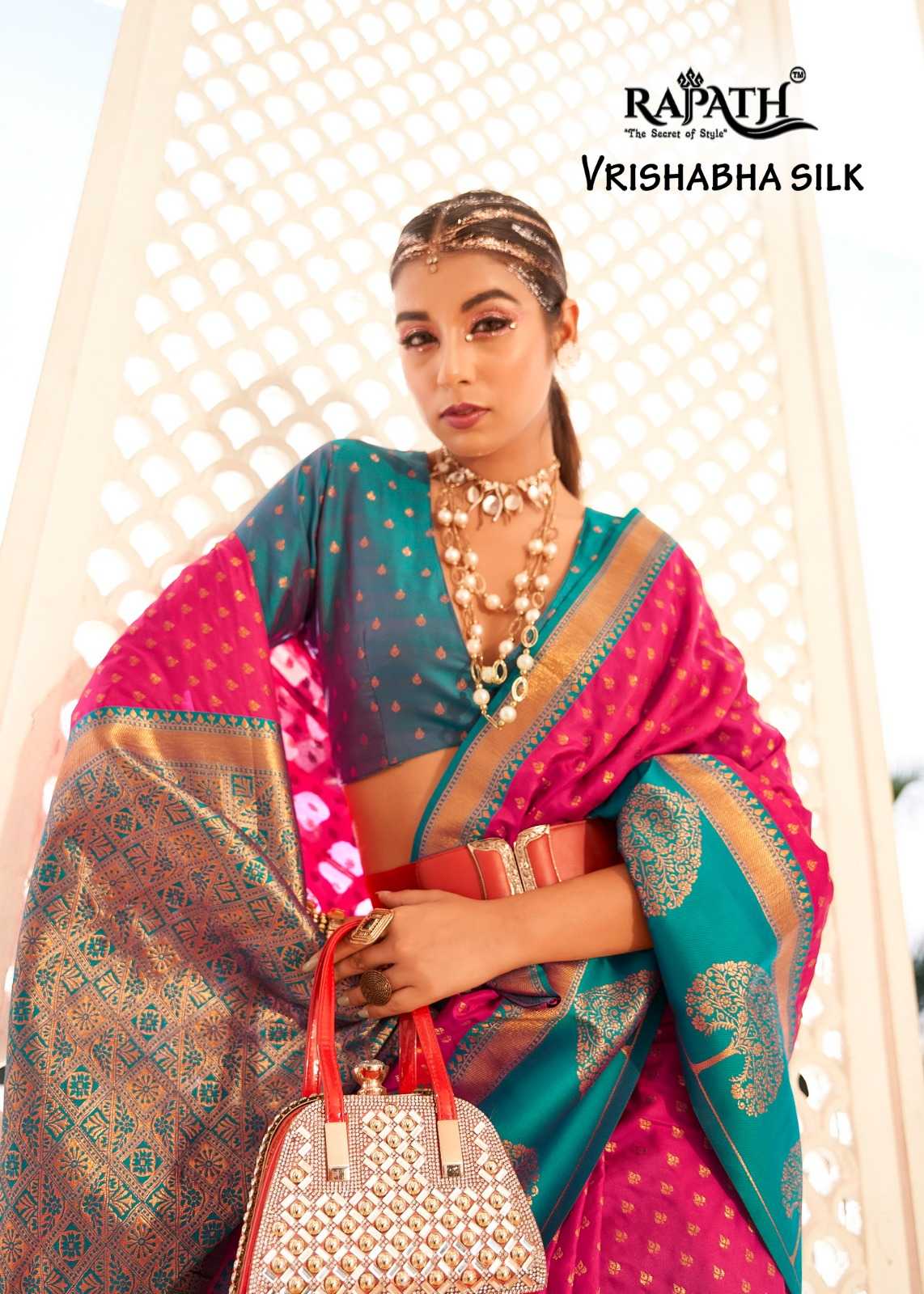 rajpath vrishabha silk soft banarasi saree collection 