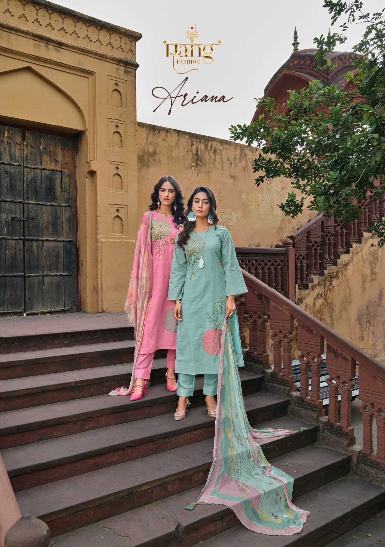 rang ariana summer wear lawn cotton unstitch salwar suit 
