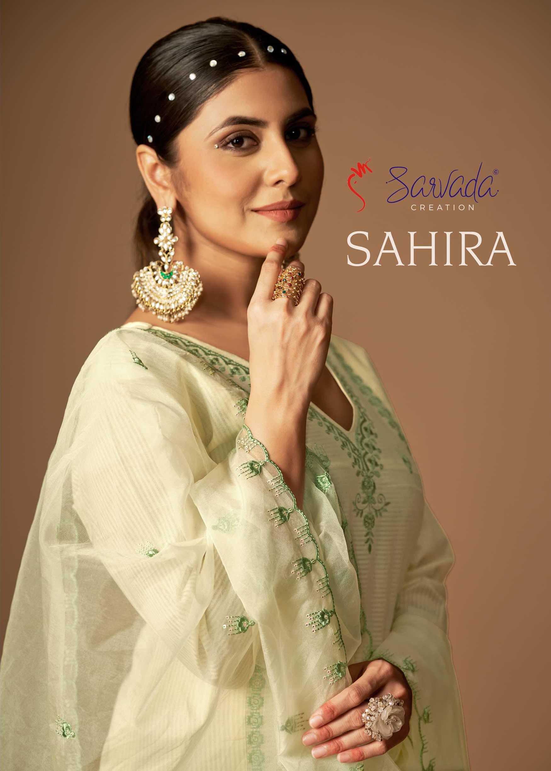 sarvada creation sahira stylish wear readymade salwar kameez 