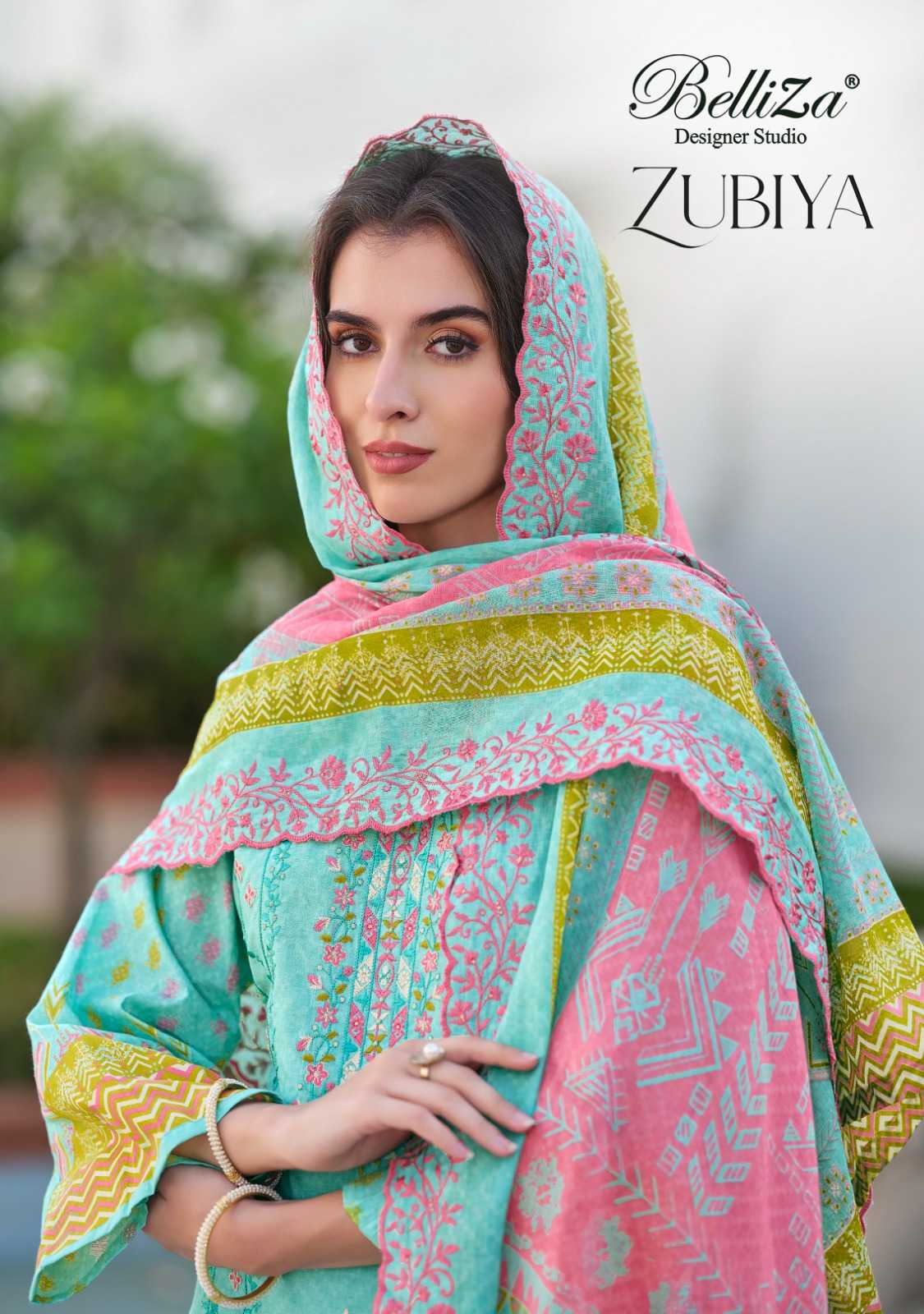 belliza designer studio zubiya comfy wear cotton digital prints pakistani salwar suit supplier