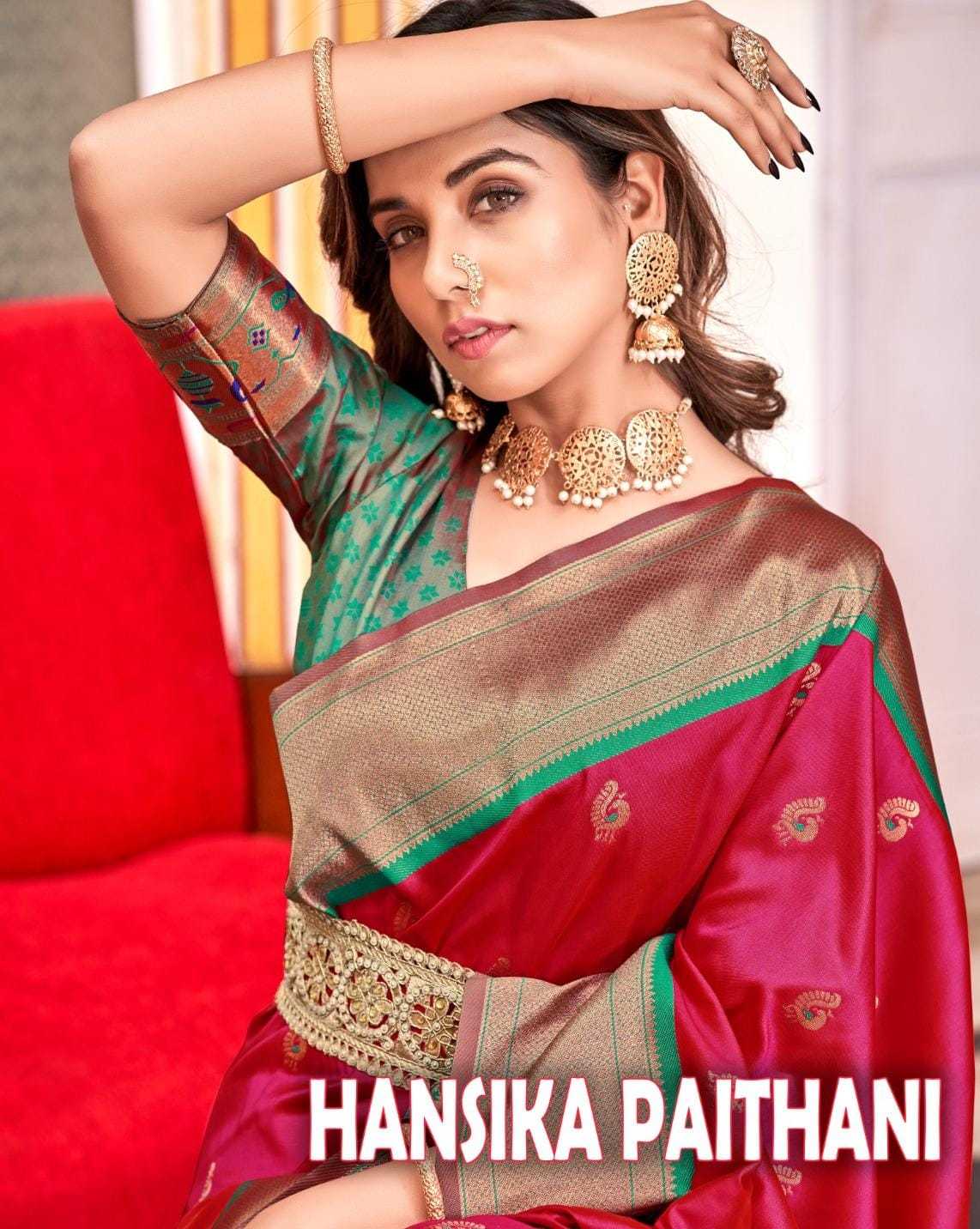 RAJPATH HANSIKA PAITHANI SILK SAREE COLLECTION