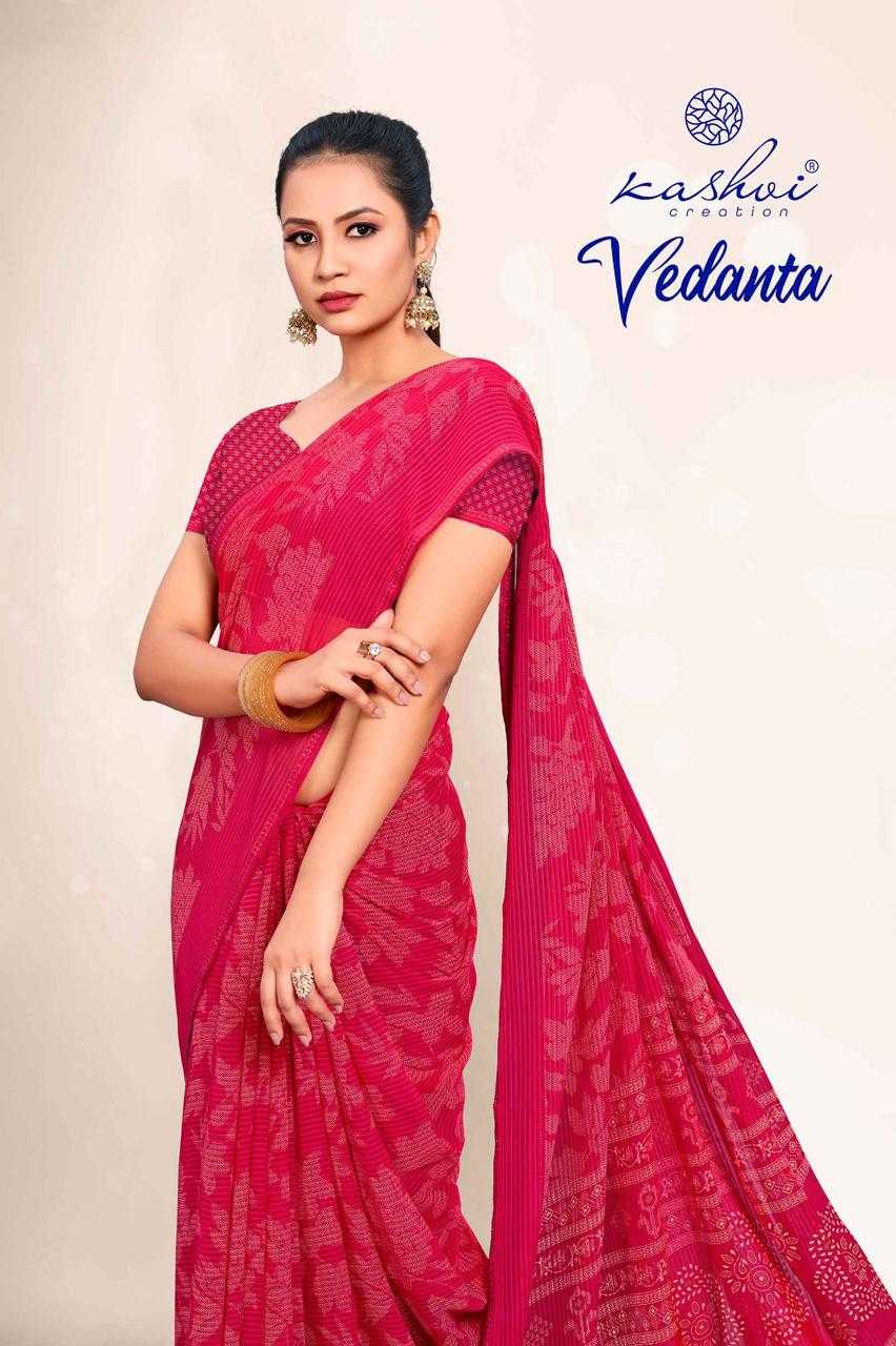 kashvi creation vedanta arriving fancy saree with  best quality