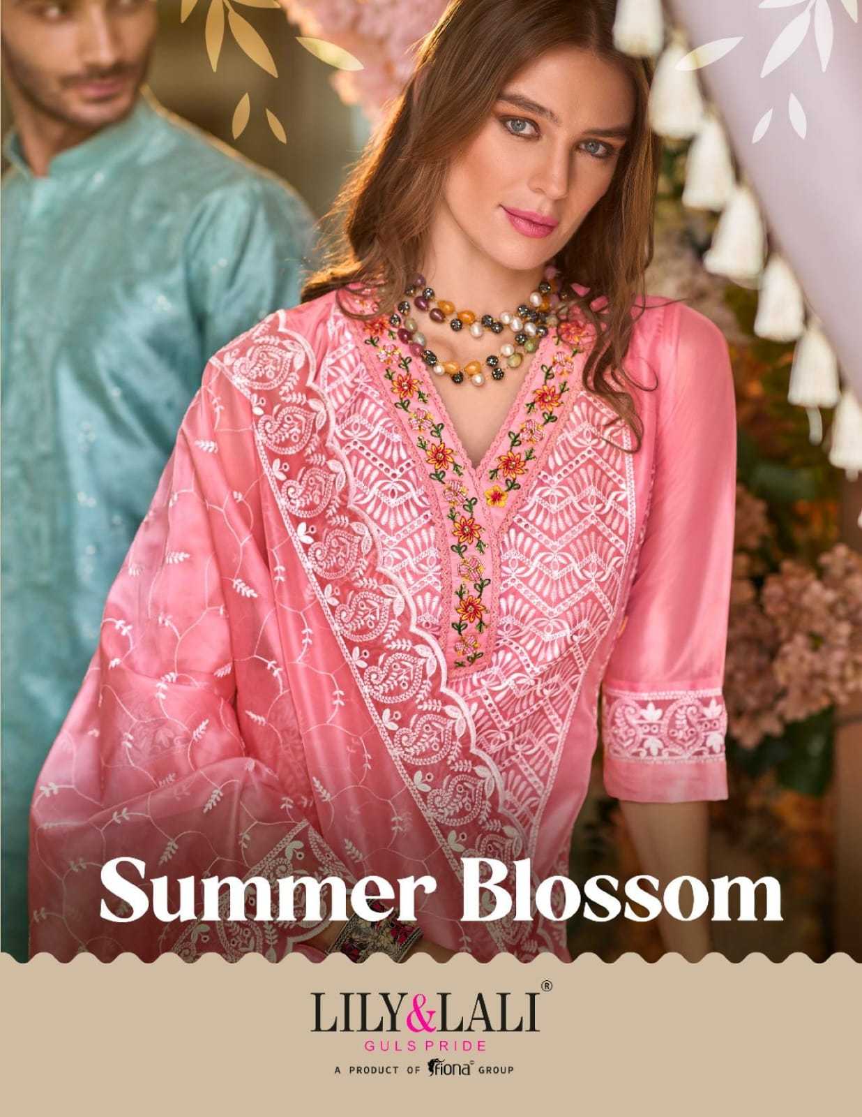 SUMMER BLOSSOM BY LILY AND LALI READYMADE SALWAR SUIT