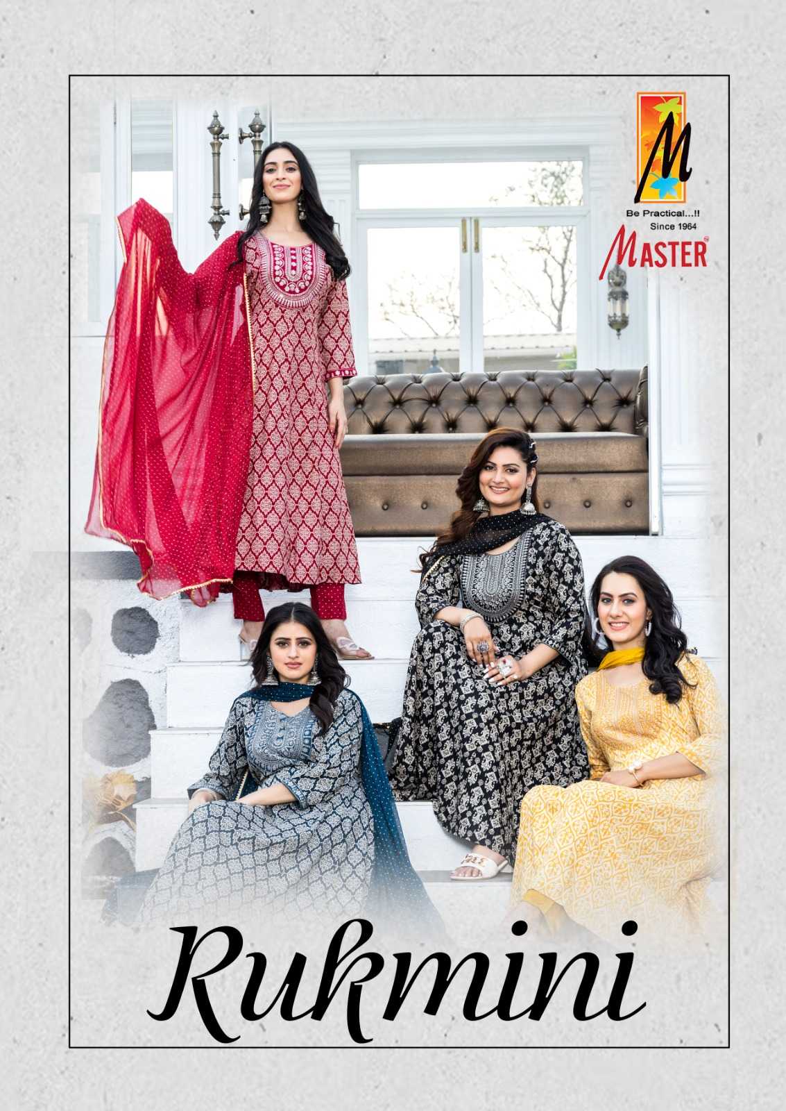 rukmini by master anarkali dresses fully stitched exports 