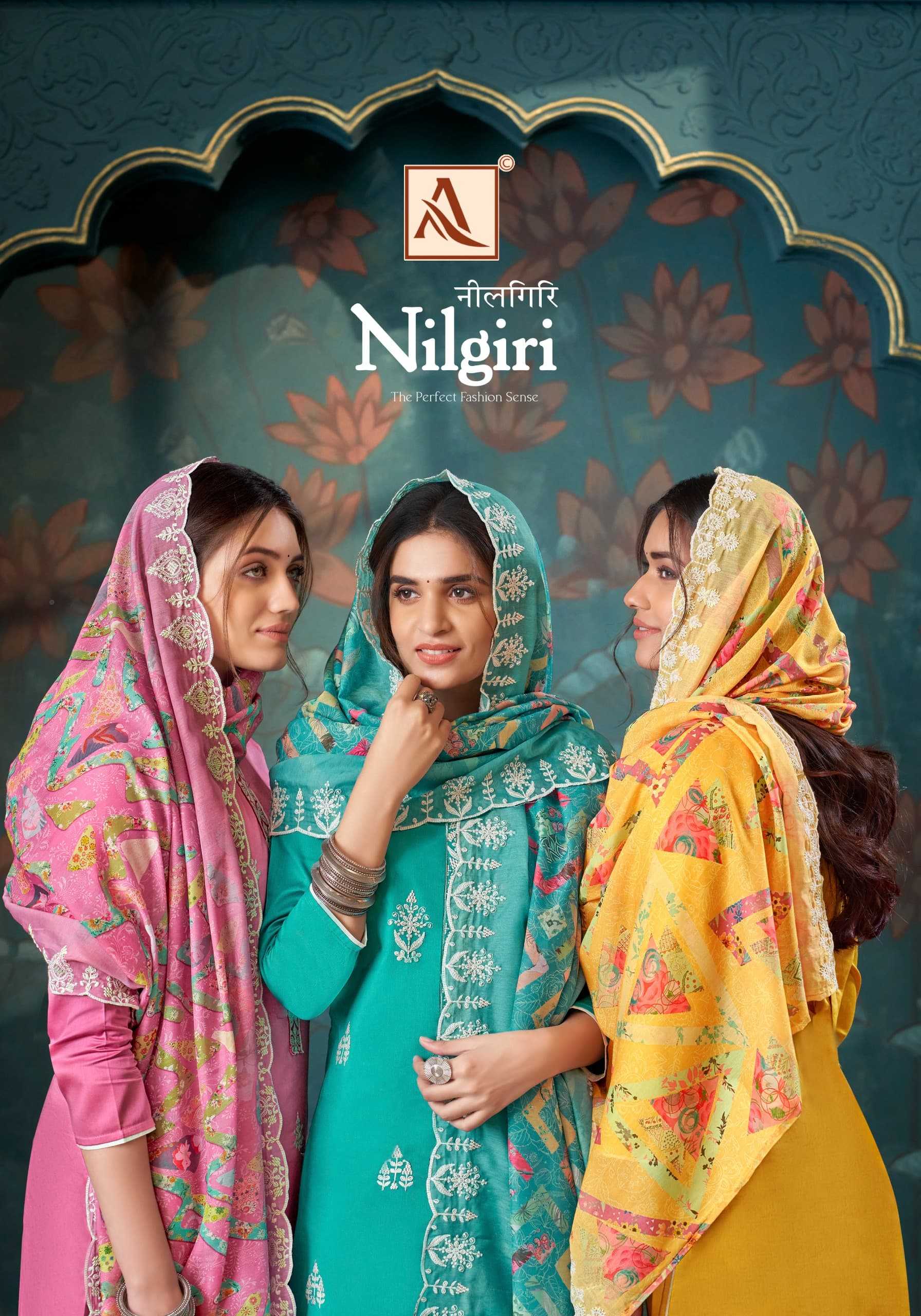 nilgiri by alok suit solid design pakistani concept zam cotton salwar suit exports
