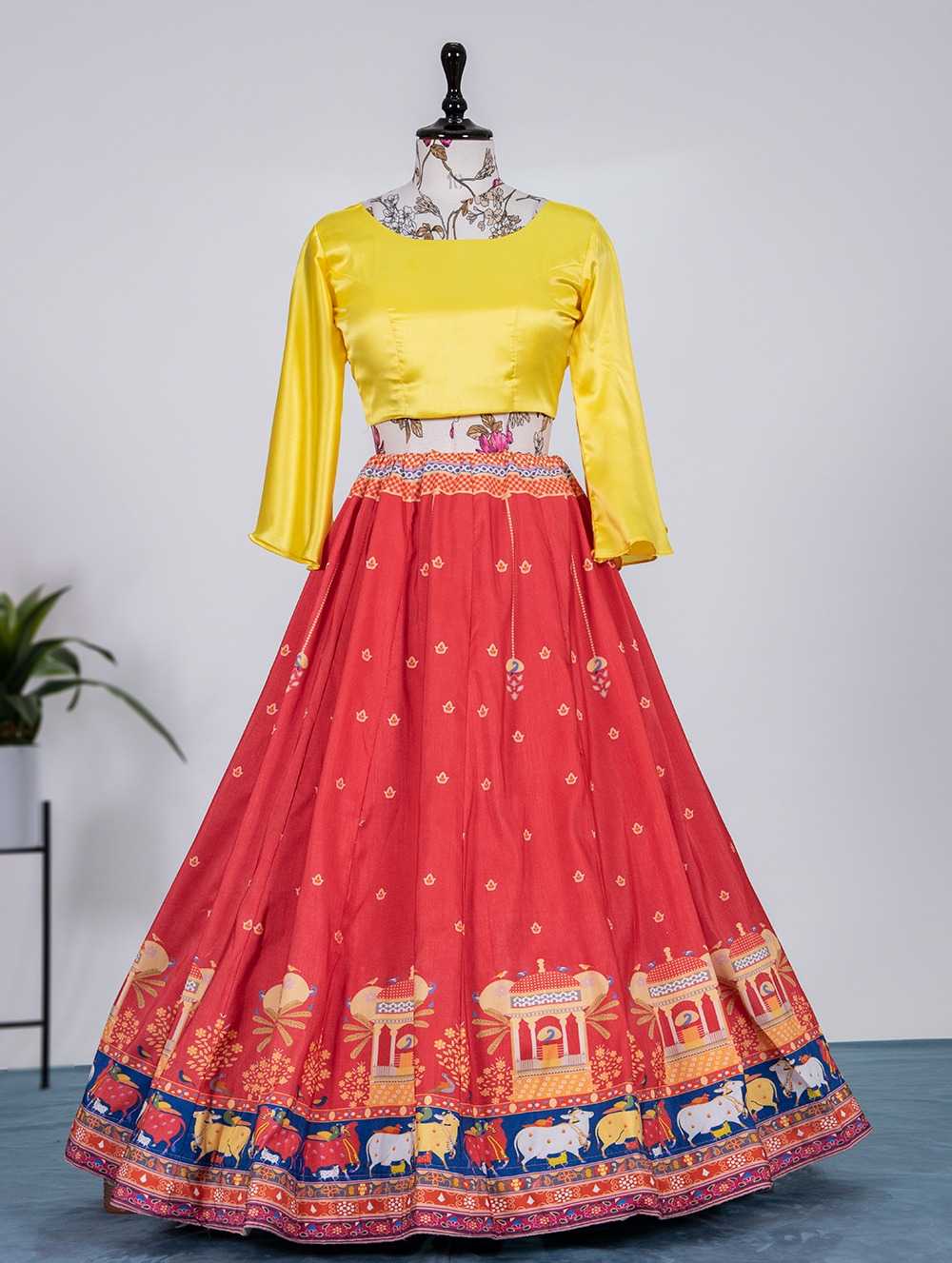 pr nnk1220 new trending classy look vaishali silk semi stitched lehenga choli collection