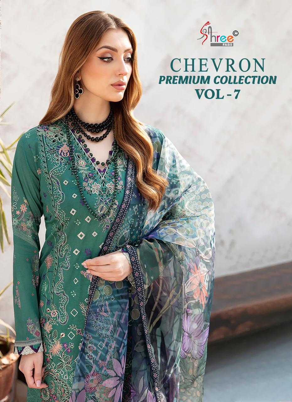 chevron premium collection vol 7 by shree fabs pakistani dresses 