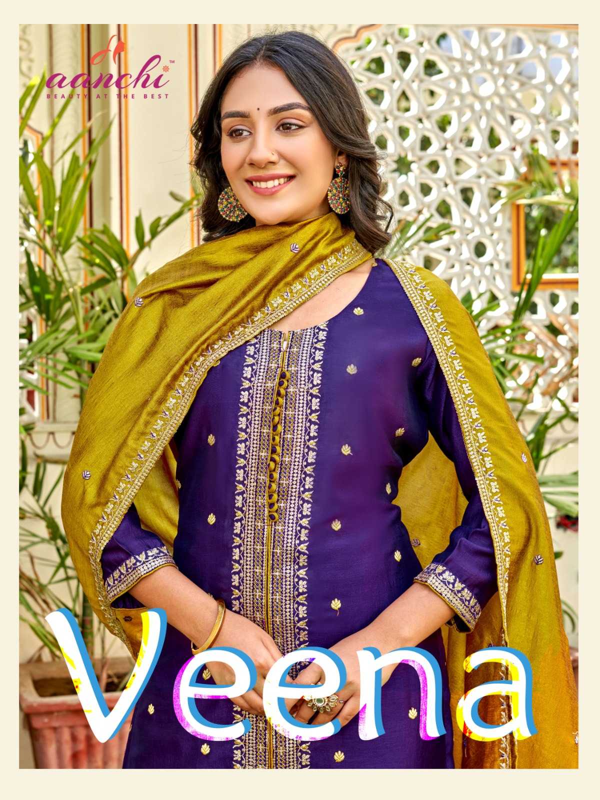  veena by aanchi kurtis full stitch vichitra classy look salwar kameez exports 