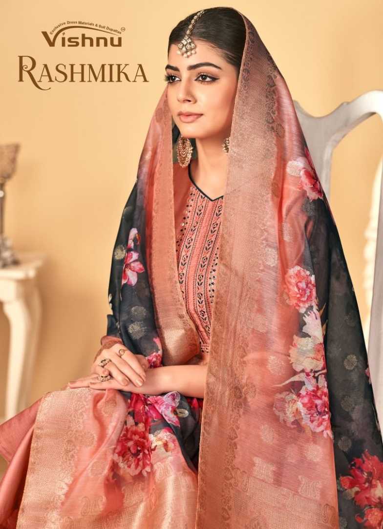 rashmika by vishnu impex dress materials for business 