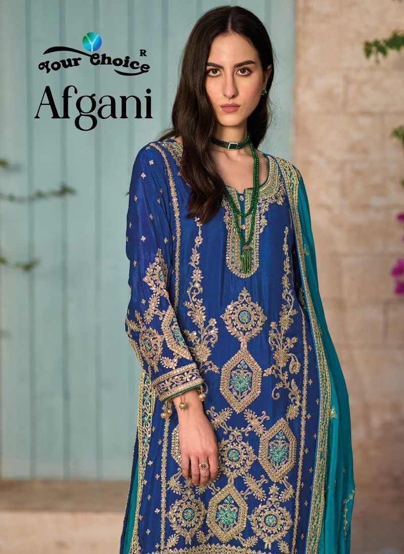 your choice afgani hit designe chinon full stitch indian pakisatni salwar kameez