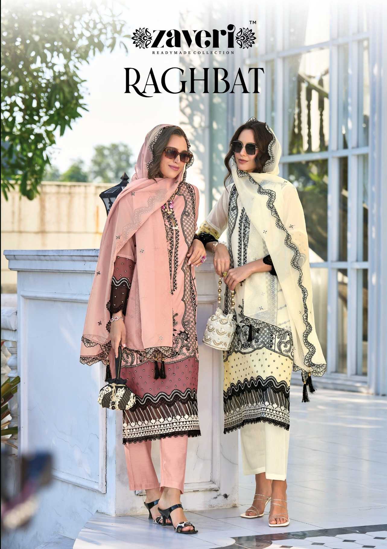 zaveri present raghbat launch occasion premium dress soft organza with fancy embroidery Pakistani full stitch salwar suit   