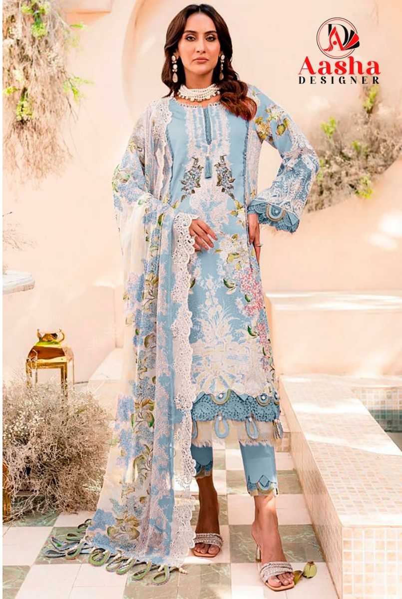 needle wonder vol 7 by aasha designer 1068 indian pakistani festival wear salwar kameez