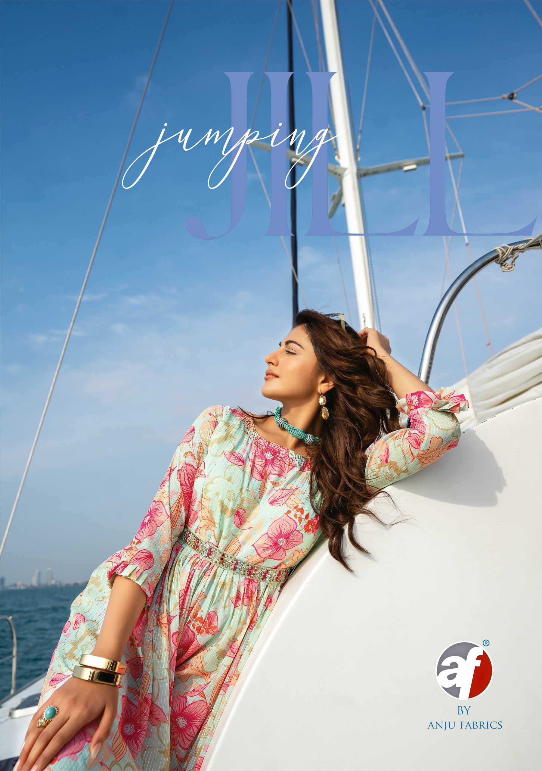 jumping jill by anju fab classy outfit readymade hand work design stylish jumpsuits exports 