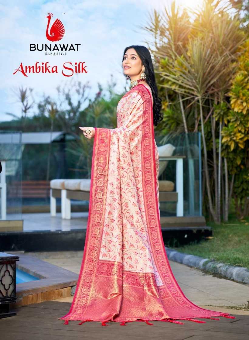 AMBIKA SILK BY BUNAWAT ZARI WEAVING SILK SARIS WHOLSALER