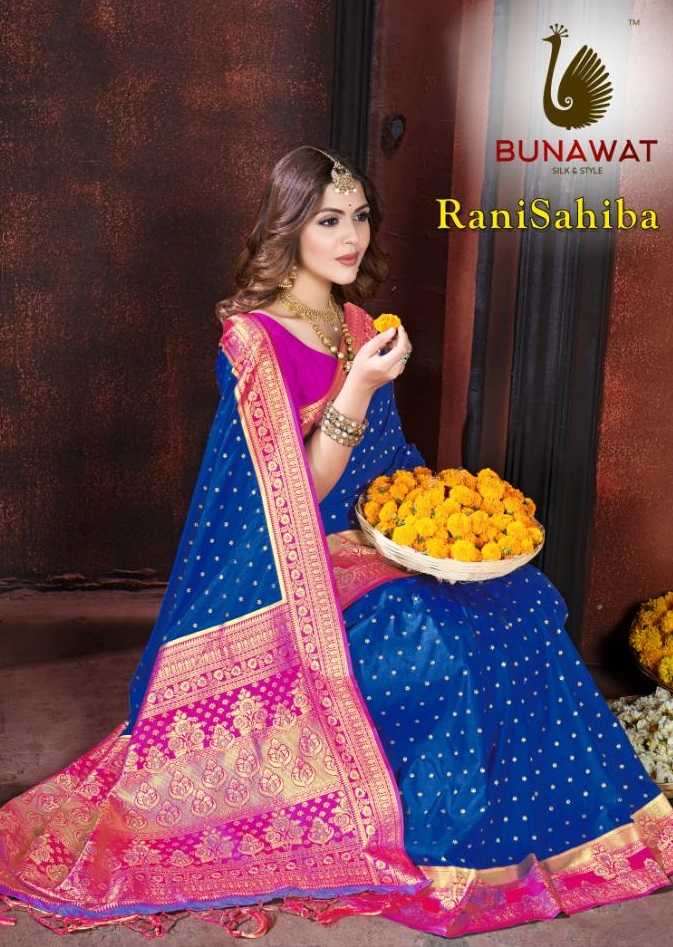 RANI SAHIBA BY BUNAWAT FESTIVAL SESSION WEAR SAREES