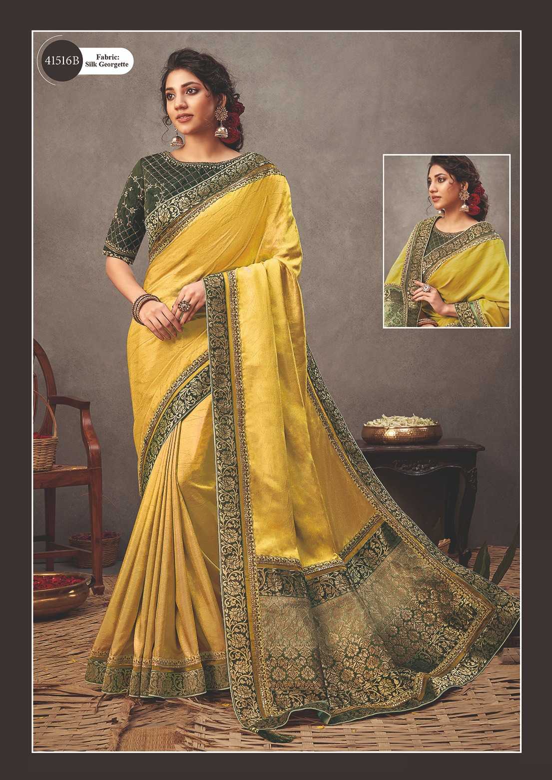 norita 41500 series arinya by mahotsav occasion wear classic look saree wholesaler 