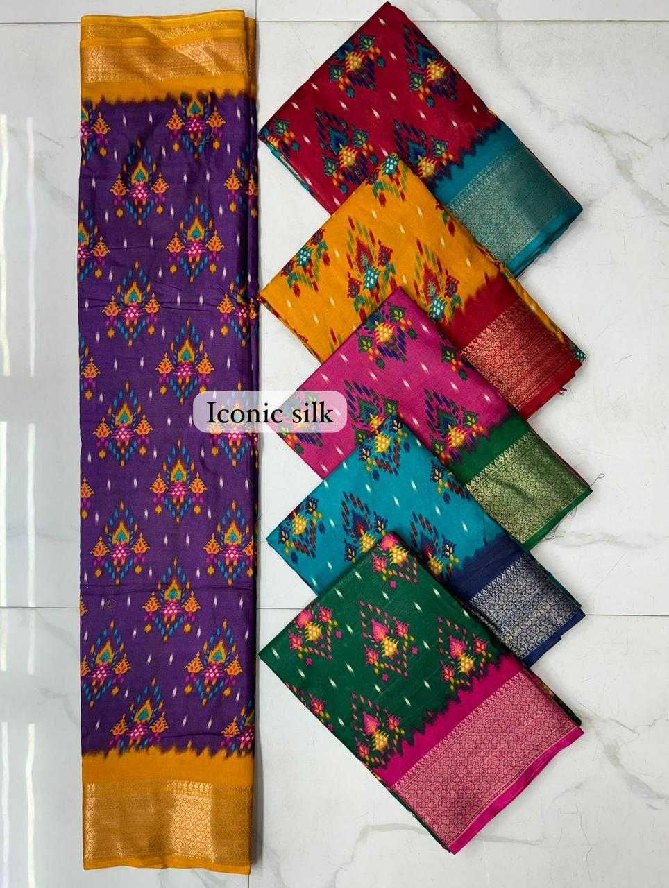 pr iconic silk regular wear fancy pure soft binny doby dola jaquard saree with blouse 