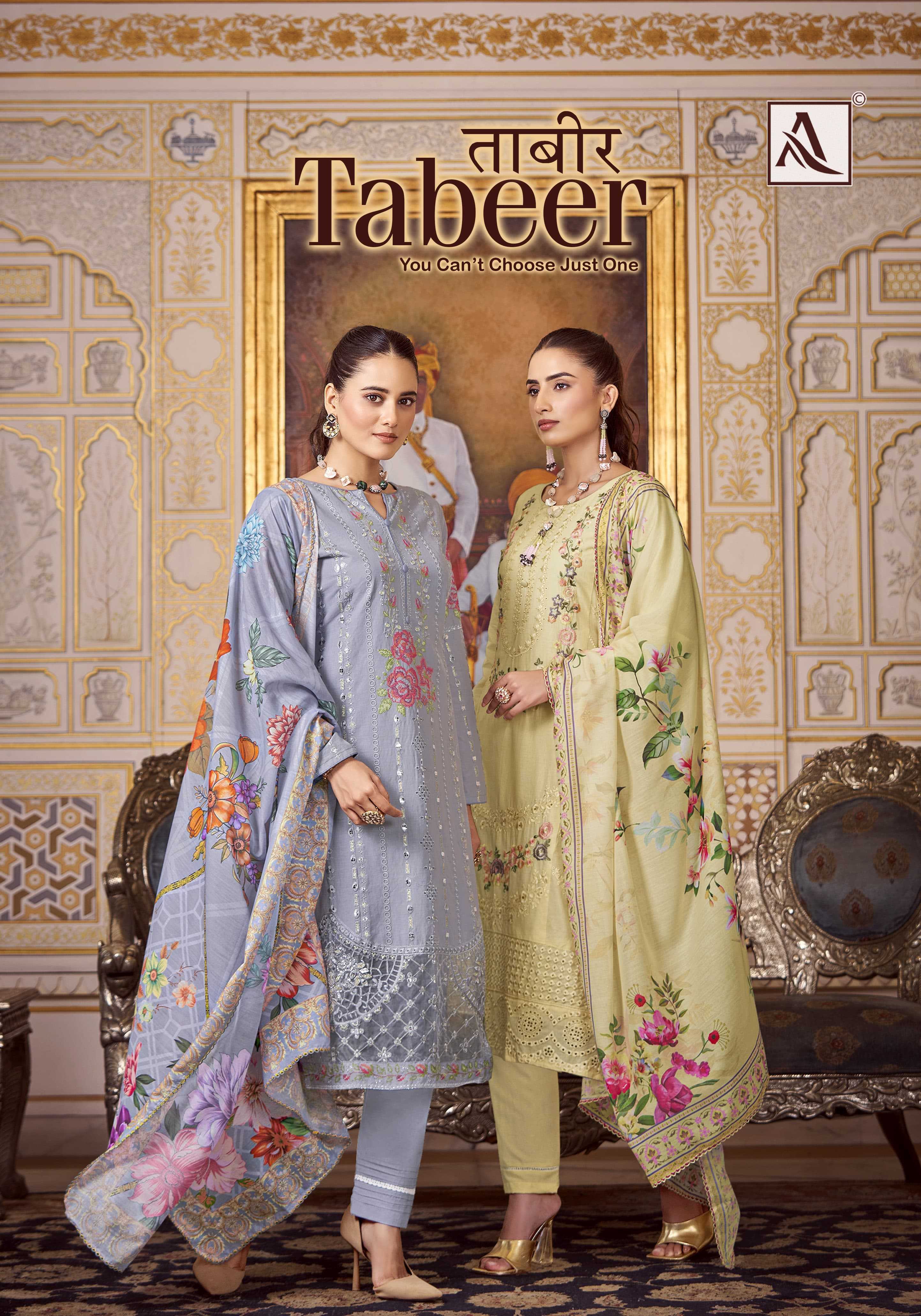 alok tabeer modal pakistani viscose lawn embroidery work 3pcs dress