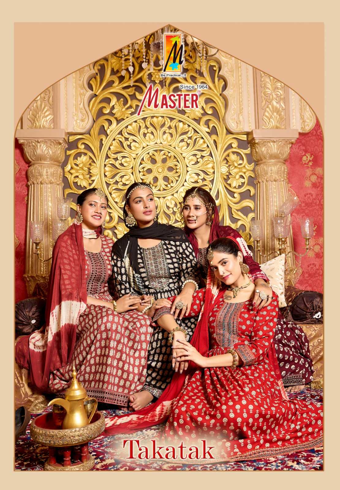 master takatak classic look fully stitch stylish salwar kameez 