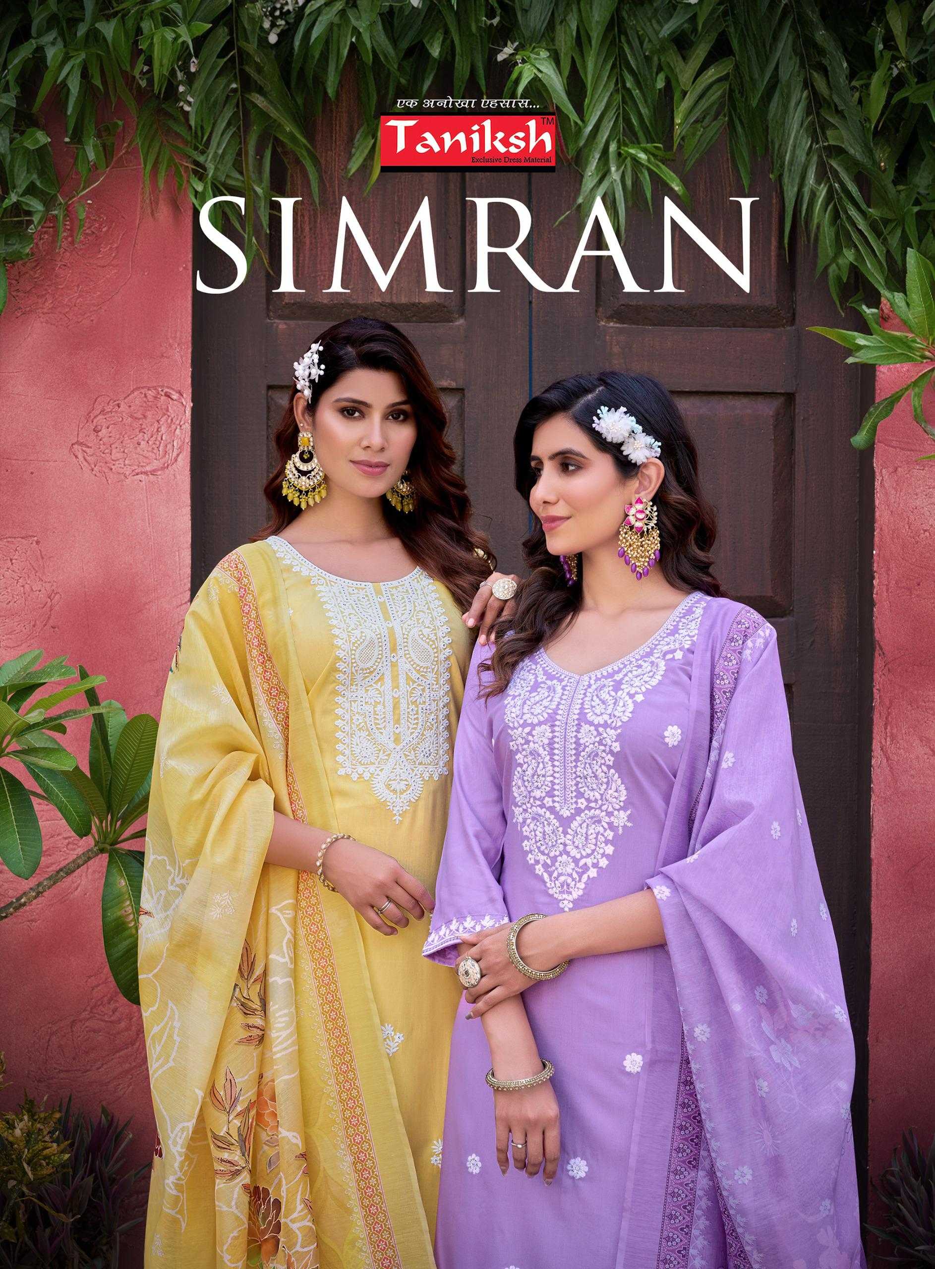 simran by taniksh fully stitch ethinc design sikvans with embroidery work stylish kurti pant with dupatta