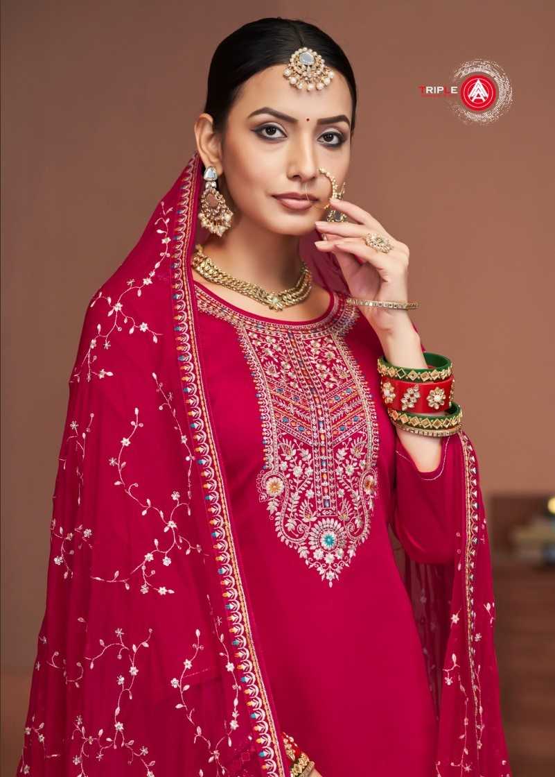 keerat edition vol 7 by triple a fancy jam cotton modern pakistani salwar kameez 