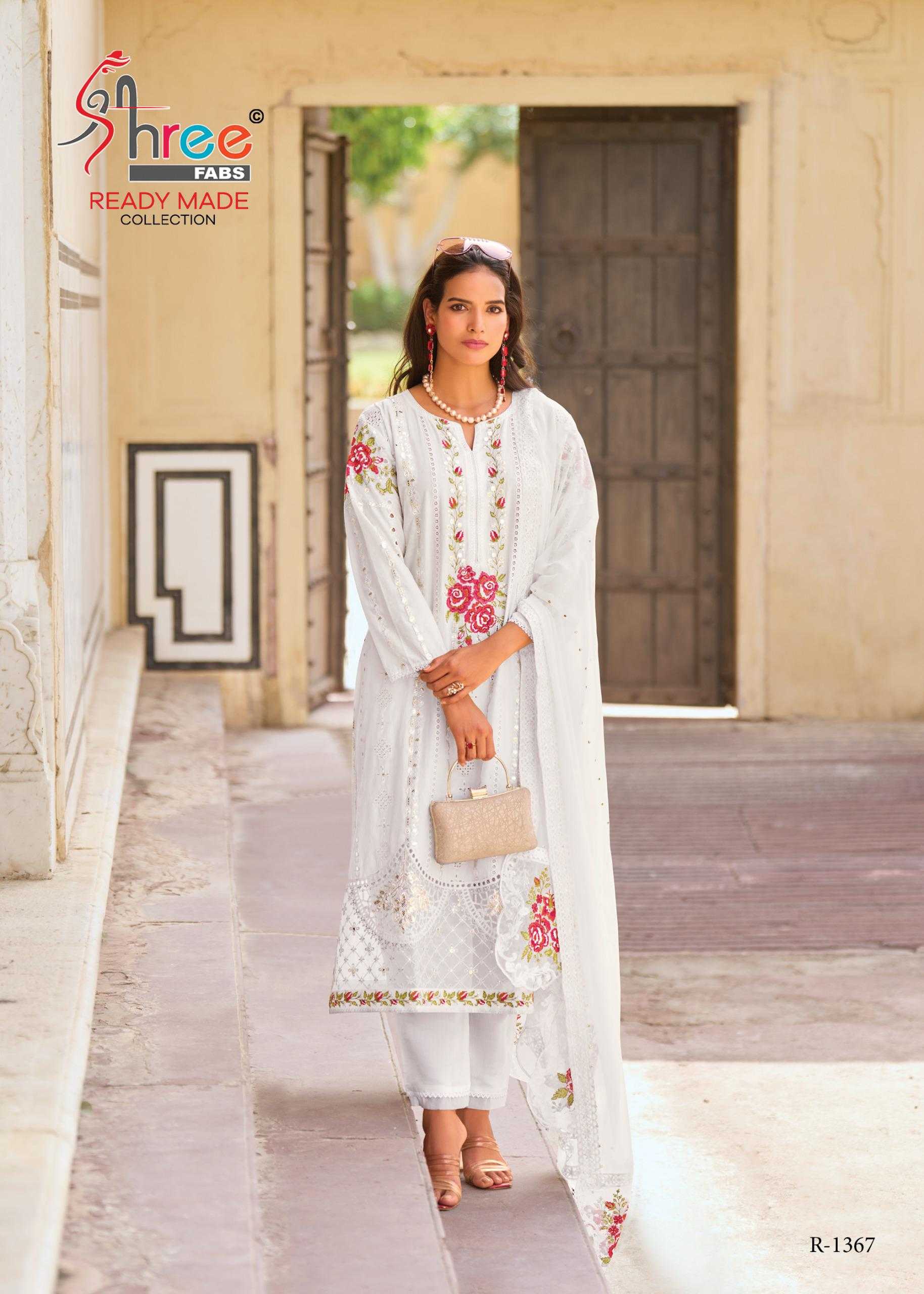 shree fabs 1367 premium lawn cotton bollywood style full stitch salwar kameez 