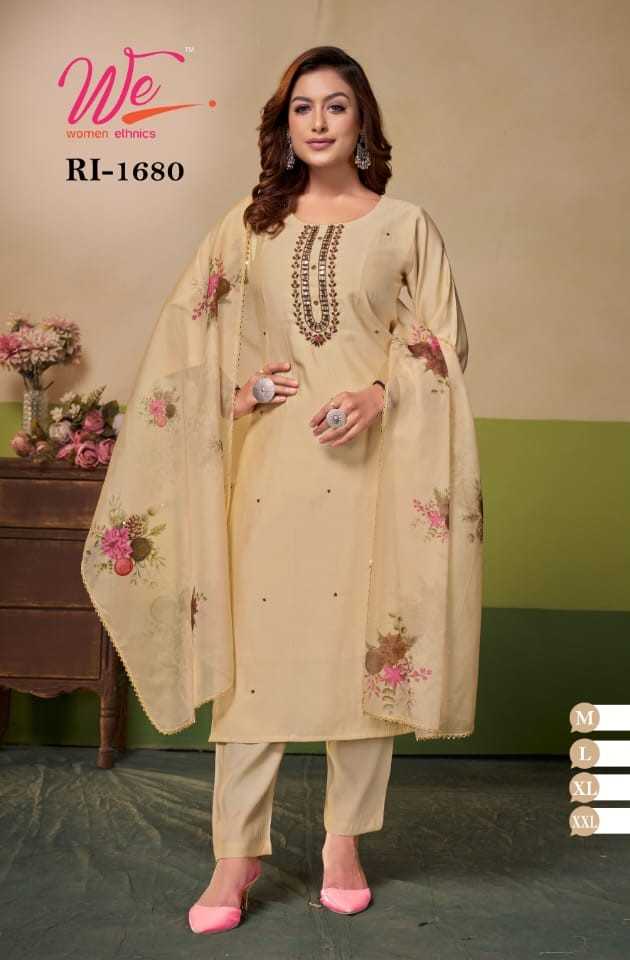 we women 1681 1680 1684 1686 readymade casual wear combo set 3pcs salwar suit