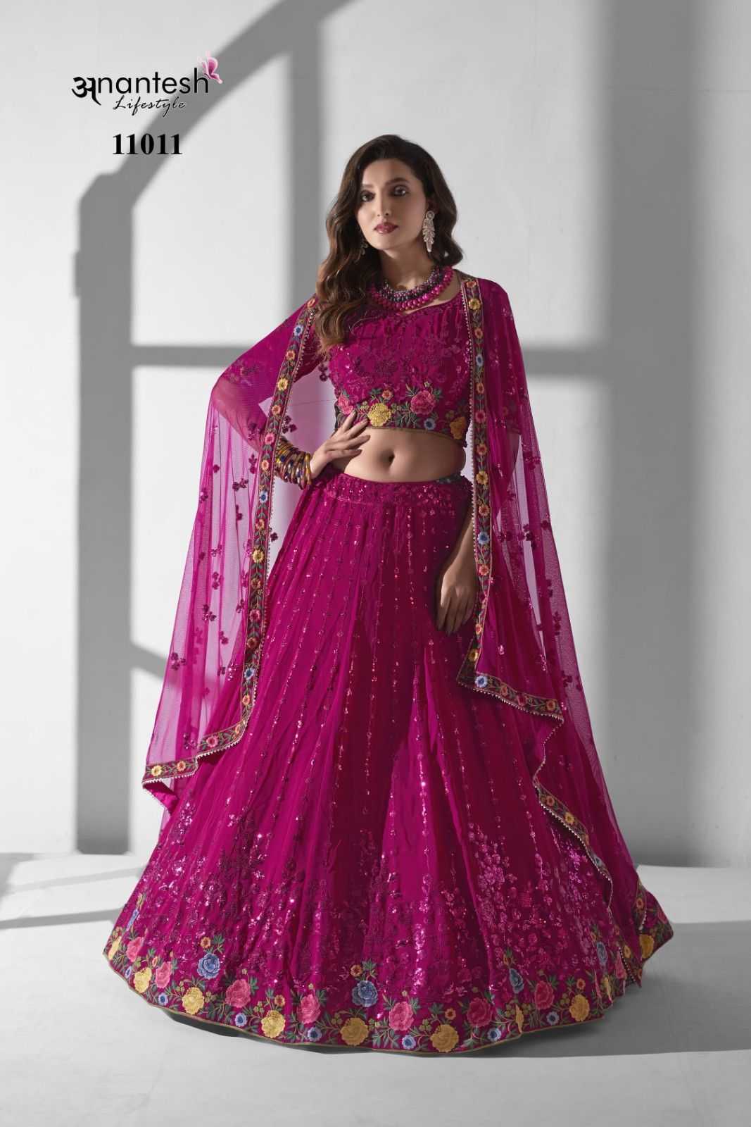 bridesmaid vol 2 by anantesh occasion wear full stitch lehenga choli 