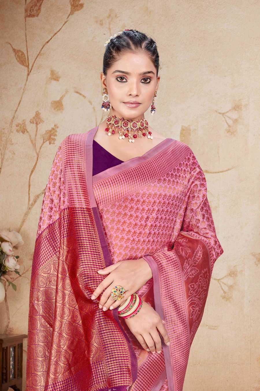 RANJNA SAREE AVON BANARASI SILK PREMIUM FABRICS  EXCLUSIVE SAREE COLLECTION 