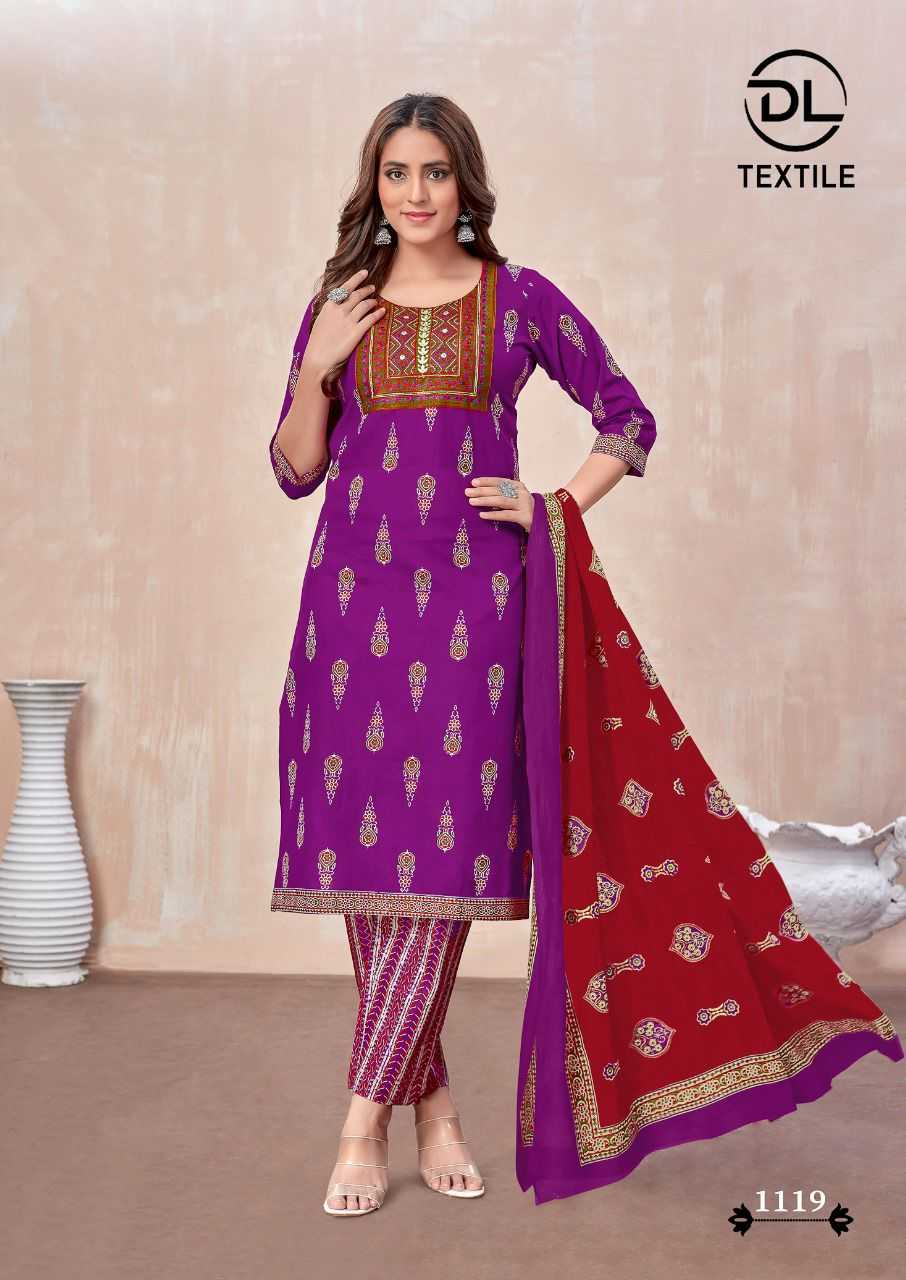 secret vol 2 by dl textiles cotton neck work new design fully stitch ladies dress