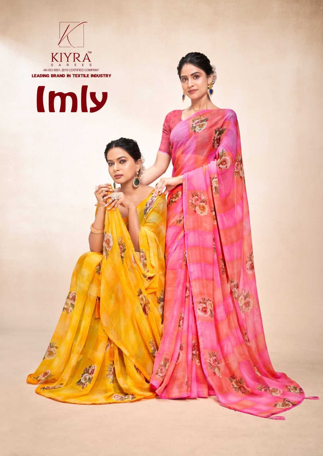 kiyra sarees imly beautiful look georgette saree with blouse