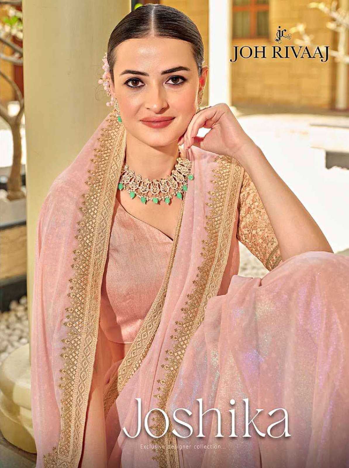 joshika by joh rivaaj 24311-24319 series super hit design saree exports 