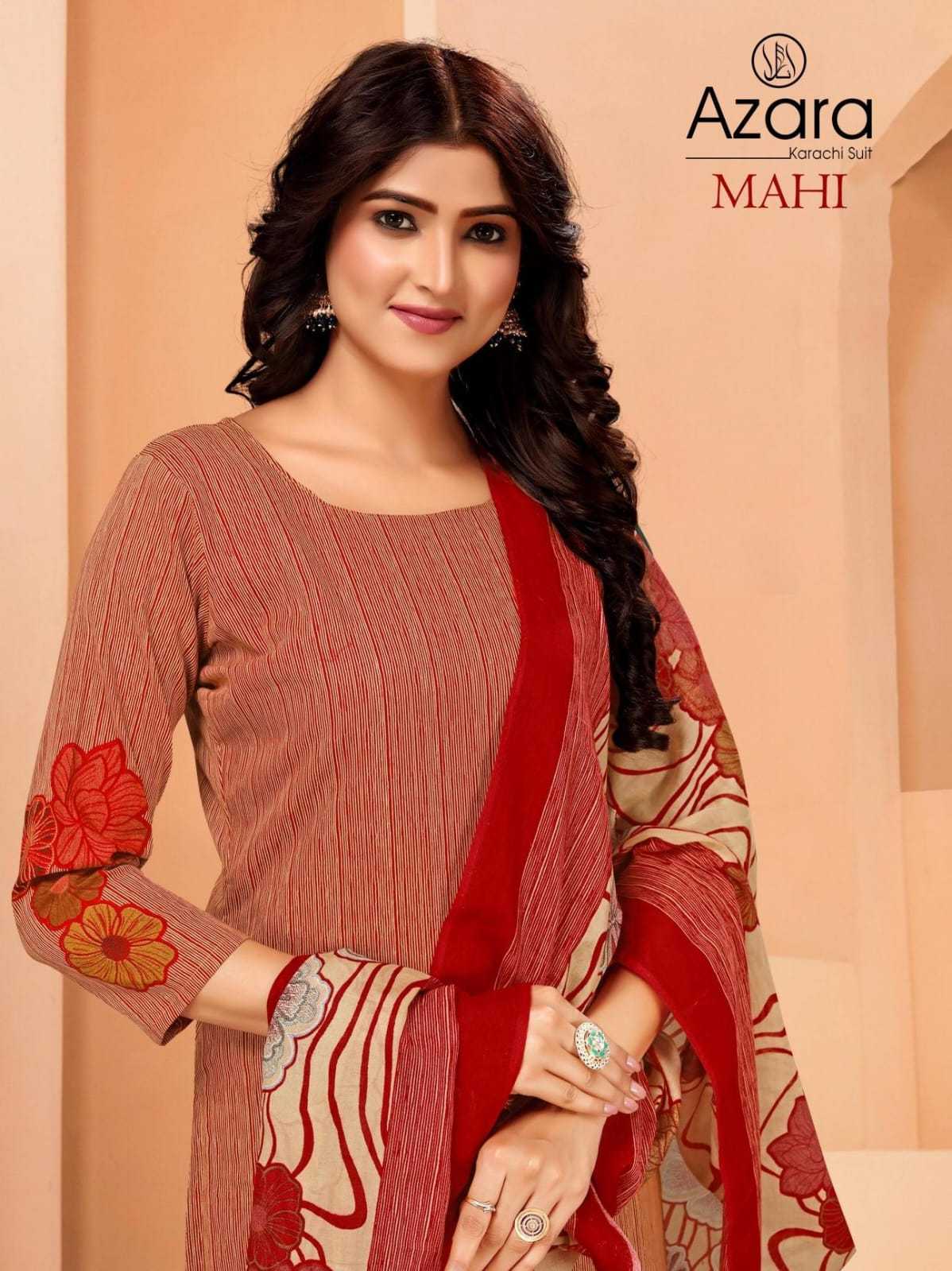 radhika mahi new trendy fancy jam cotton stylish dress material 